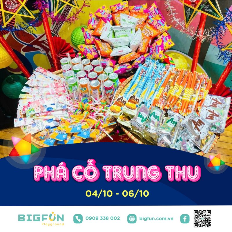 Phá cỗ Trung Thu 2025 tại Bigfun