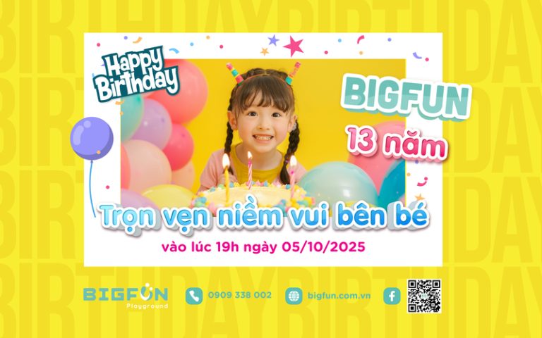 Sinh nhật Bigfun 13 tuổi
