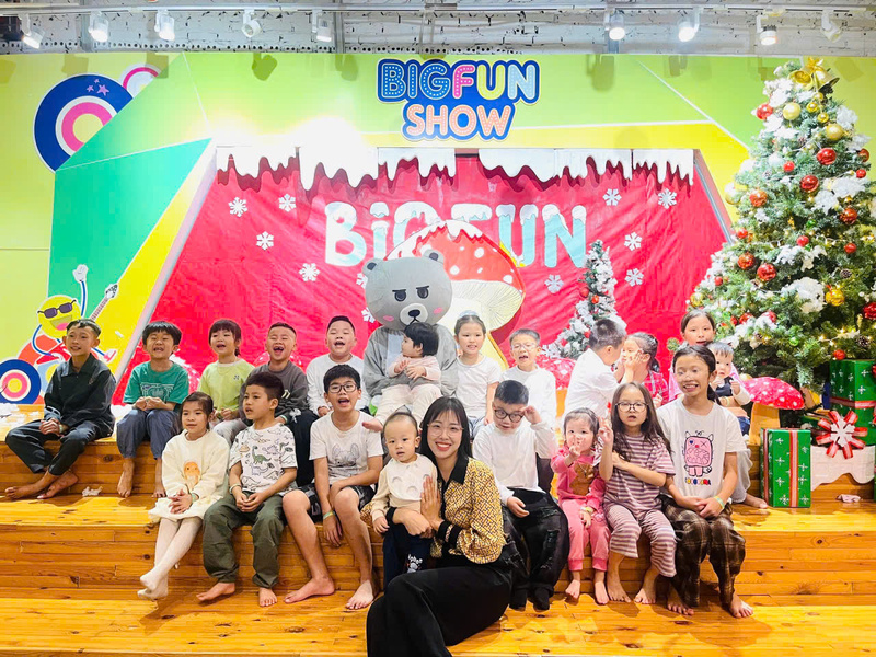 Tới Bigfun bé được vui chơi trong không gian an toàn