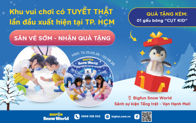 Bigfun Snow World Vạn Hạnh Mall
