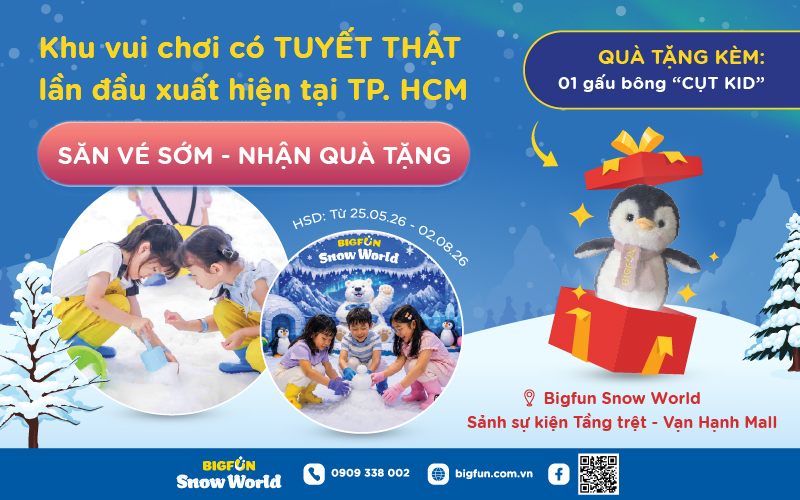 Bigfun Snow World Vạn Hạnh Mall
