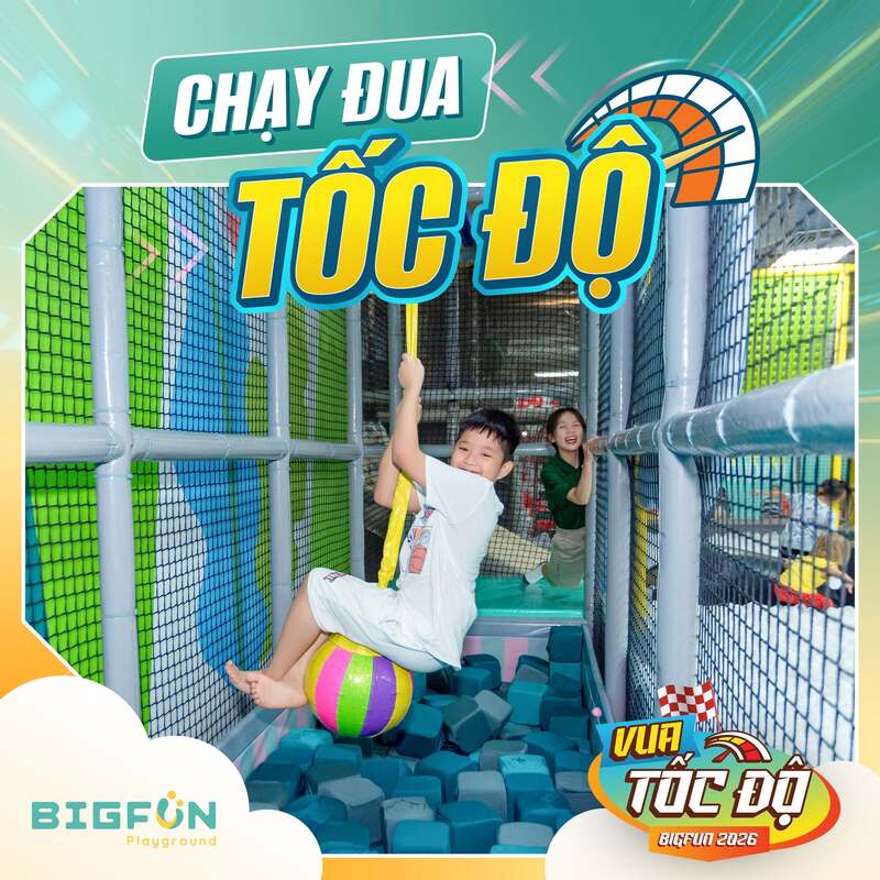 Sân chơi giúp bé vừa vui chơi, vừa phát triển